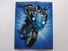 Batman Batcycle Sticker 🏍️ DC Comics C&D 4"x5" Superhero Motorcycle Decal