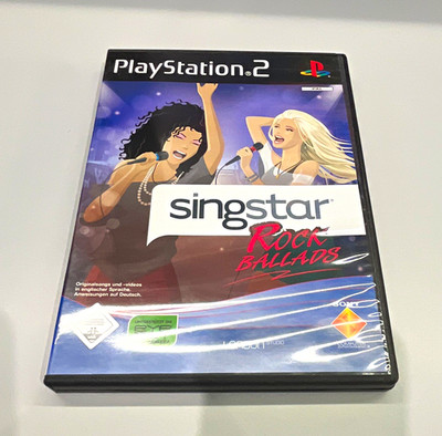 Sony Computer Entertainment SingStar: Rock Ballads   PS2 PAL, USK 0