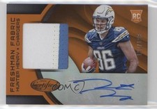 2016 Certified Freshman Fabrics Signatures Mirror Orange Hunter Henry Auto 0a6