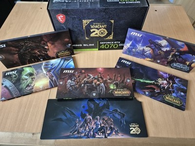 Unbenutzt GeForce RTX 4070 SUPER 12G GAMING World of Warcraft 