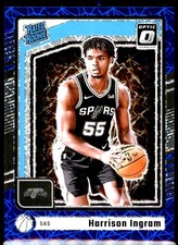 Harrison Ingram 2024-25 Donruss Optic #251 Blue Velocity Rookie