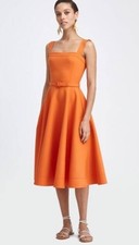 NEW OSCAR DE LA RENTA BELTED DRESS SZ 4 MRSP: $2490