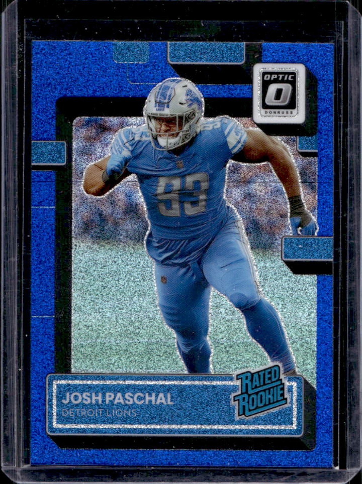 Josh Paschal Panini Donruss Optic #267 Blue Glitter