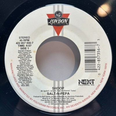 Salt-N-Pepa - Shoop / Whatta Man - 1993 Vinyl 7'' - VG