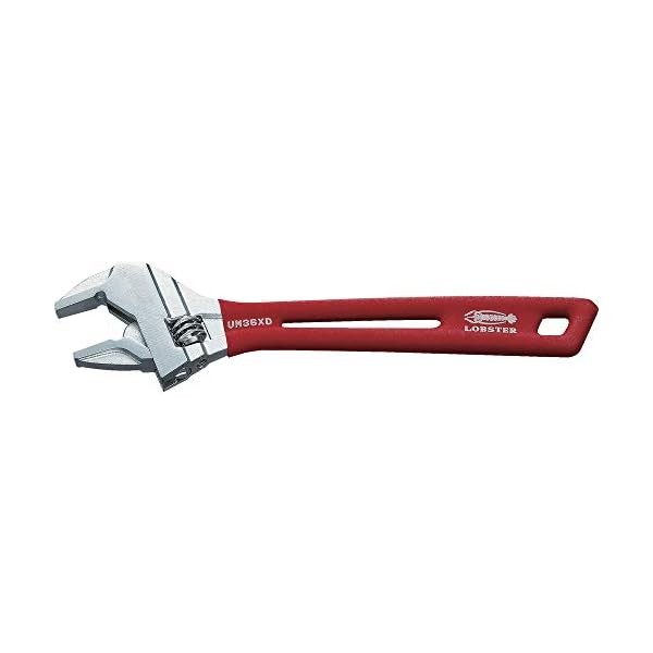 LOBTEX Hybrid Monkey X Grip Adjustable Wrenches UM36XD L250mm Made in Japan