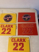 CAITLIN CLARK INDIANA FEVER 7 1/2 X 12" WOOD SIGNS LOT OF 5