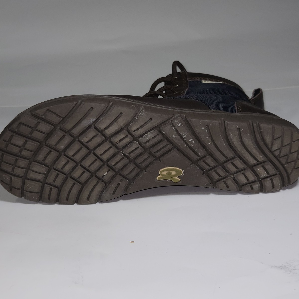 Lems Boulder Boot Mens 43 EU US 10 Navy Brown Flannel Lined  display picture 1