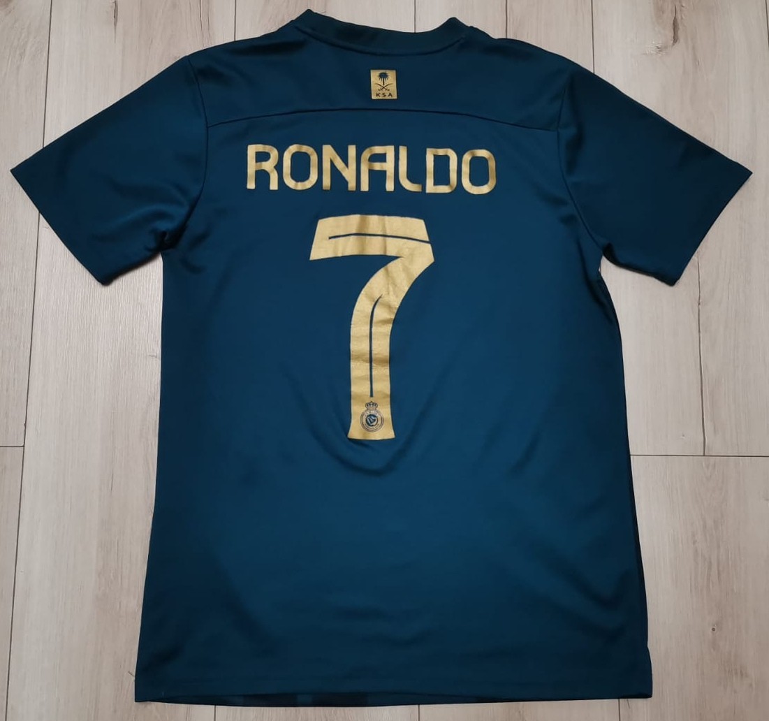 Al-Nassr Away 23/24 Player Version Jersey Ronaldo #7, size S | eBay