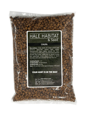 Premium Chufa Seed for Wild Turkey and Ducks | Wildlife Food Plot Habitat Seed