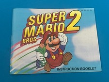 MANUAL ONLY Nintendo NES Super Mario Bros 2 NES Instruction Booklet
