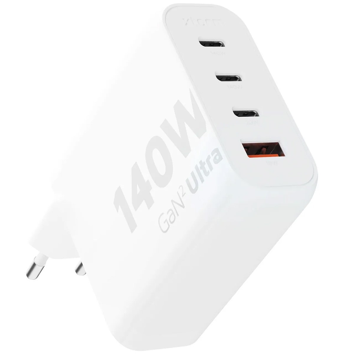 Xtorm Adaptateur Ultra-mur 140W GAN2 Finition Premium Aluminium