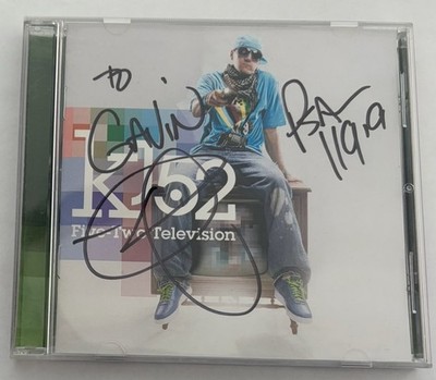 KJ-52 Five-Two Television CD 2009 Signed Autographed BEC Jonah Sorrentino VG
