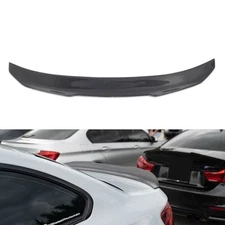 Carbon Fiber Rear Trunk Spoiler Wing Lip PSM-Style for BMW M4 F82 Coupe 15-20