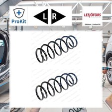 2x ORIGINAL® Lesjöfors Fahrwerksfeder Vorne für Citroën C-ZERO Peugeot ION