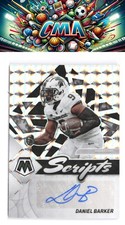 2023 Panini Mosaic Draft Picks #SM-DBA Daniel Barker Scripts Mosaic