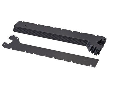 NEU 5x Konsolenpaar T37cm schiefergrau Regal Konsolen für Eden Tegometall ITAB*
