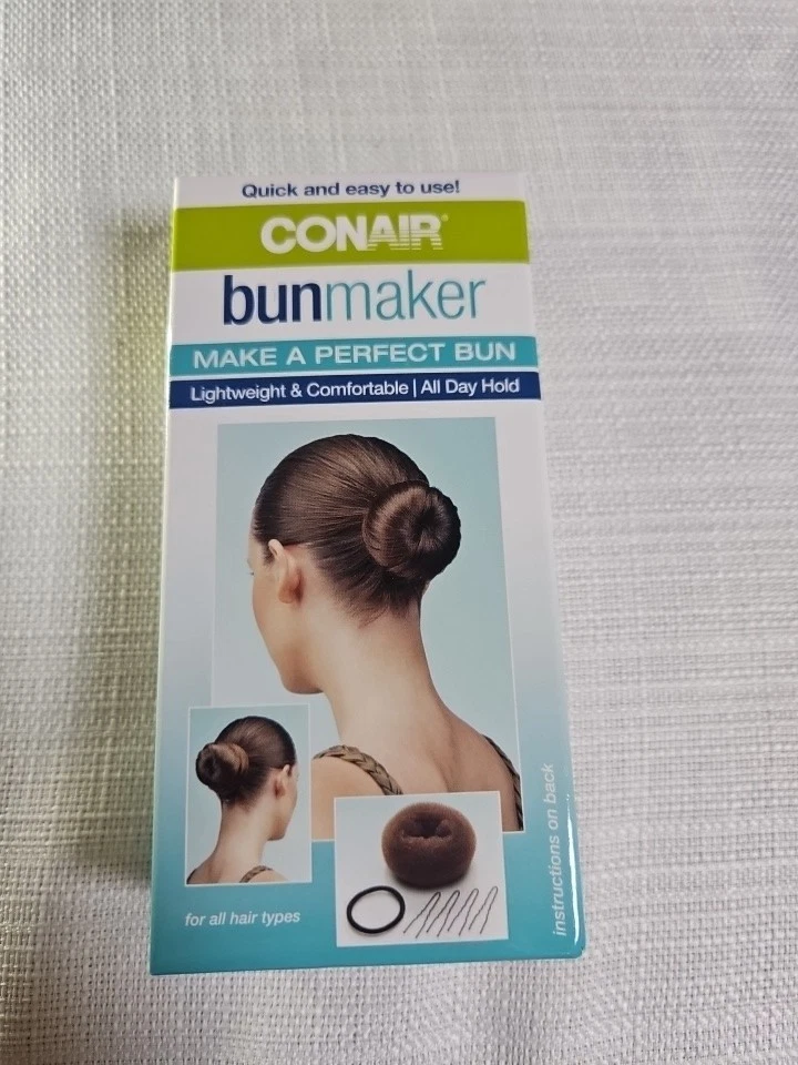 CONAIR BUN MAKER - 6 件套 - 3 包 - 轻巧舒适 (55583) — 第 4/4 张图片