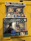 FUNKO POP TEES TANJIRO KAMADO TARGET EXCLUSIVE DEMON SLAYER + 2 PACK LOT Size L