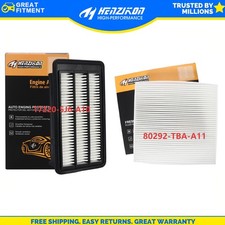 ENGINE & CARBONIZED CABIN Air Filter for 21-25 ACURA TLX 18-25 HONDA ODYSSEY