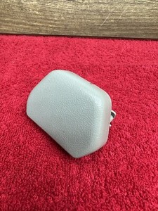 88-94 Silverado Sierra Upper Trim Seat Belt Anchor Bolt Cover Gray B Pillar OEM