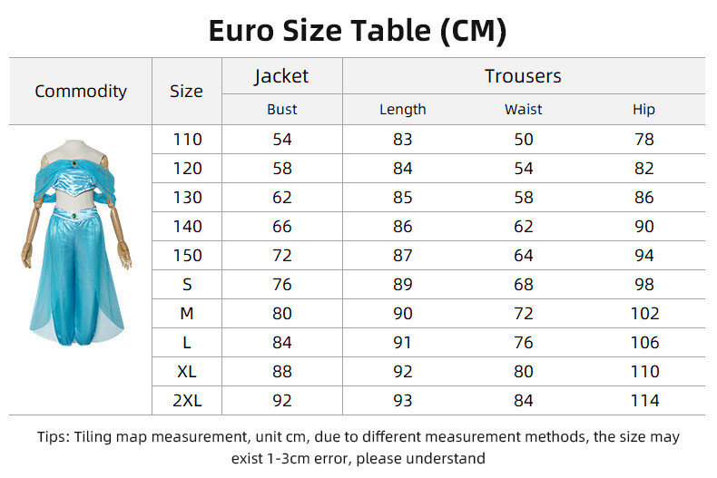 Adult Aladdin Jasmine Princess Cosplay Belly Dancer Womens Costume