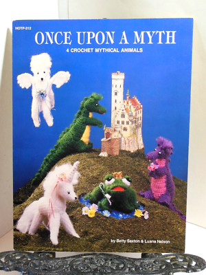 CROCHET Mythical Creatures PATTERNS Unicorn Dragon Pegasus Frog Once Upon A Myth