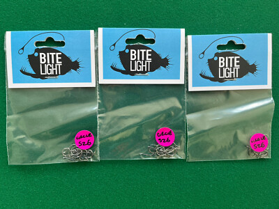 Circle Hooks Gr. 6 - Bitelight Perchmaster 3 Packungen 30 Haken