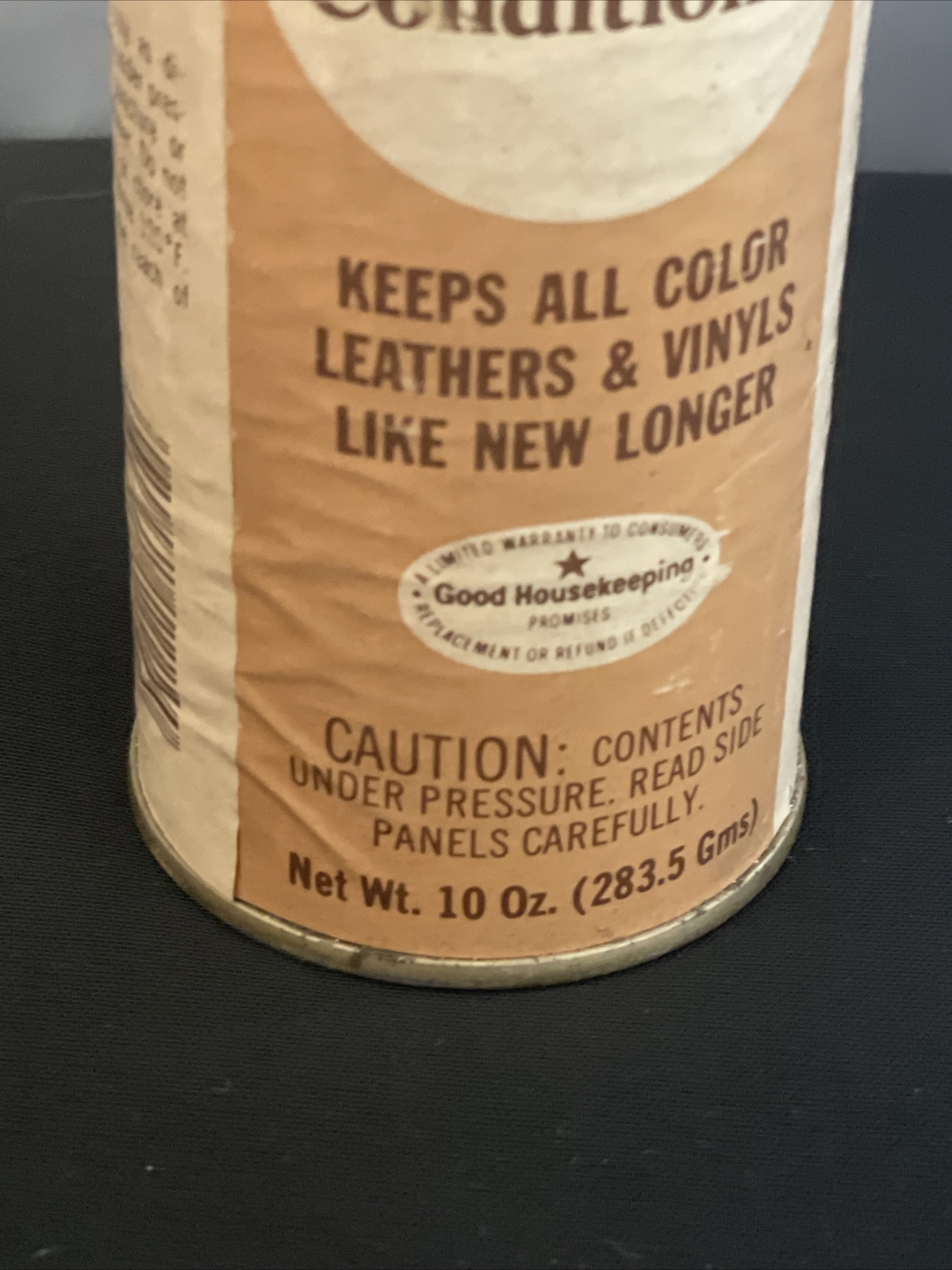 Vintage 1975 Tannery Leather / Vinyl / Cleaner Conditioner Spray 10 Oz