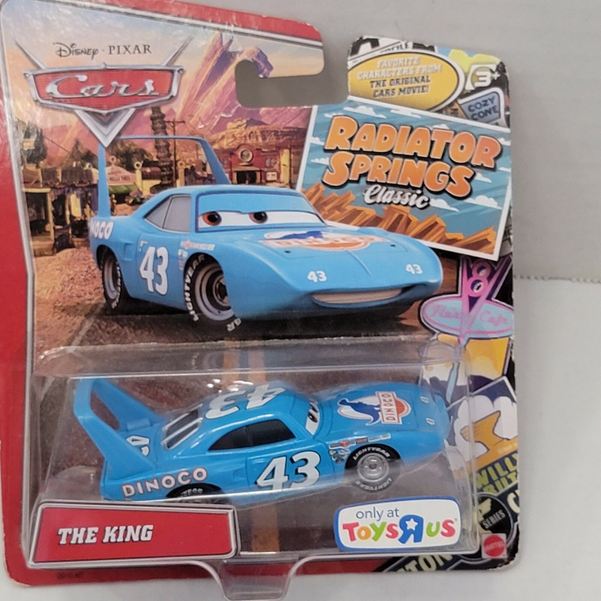 New Mattel Disney Pixar Cars Blue 43 The King Radiator Springs