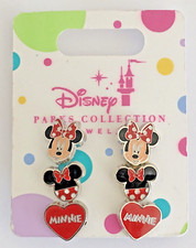 Disney Park Collection 3 Pair of Minnie Mouse Earrings NWT E3
