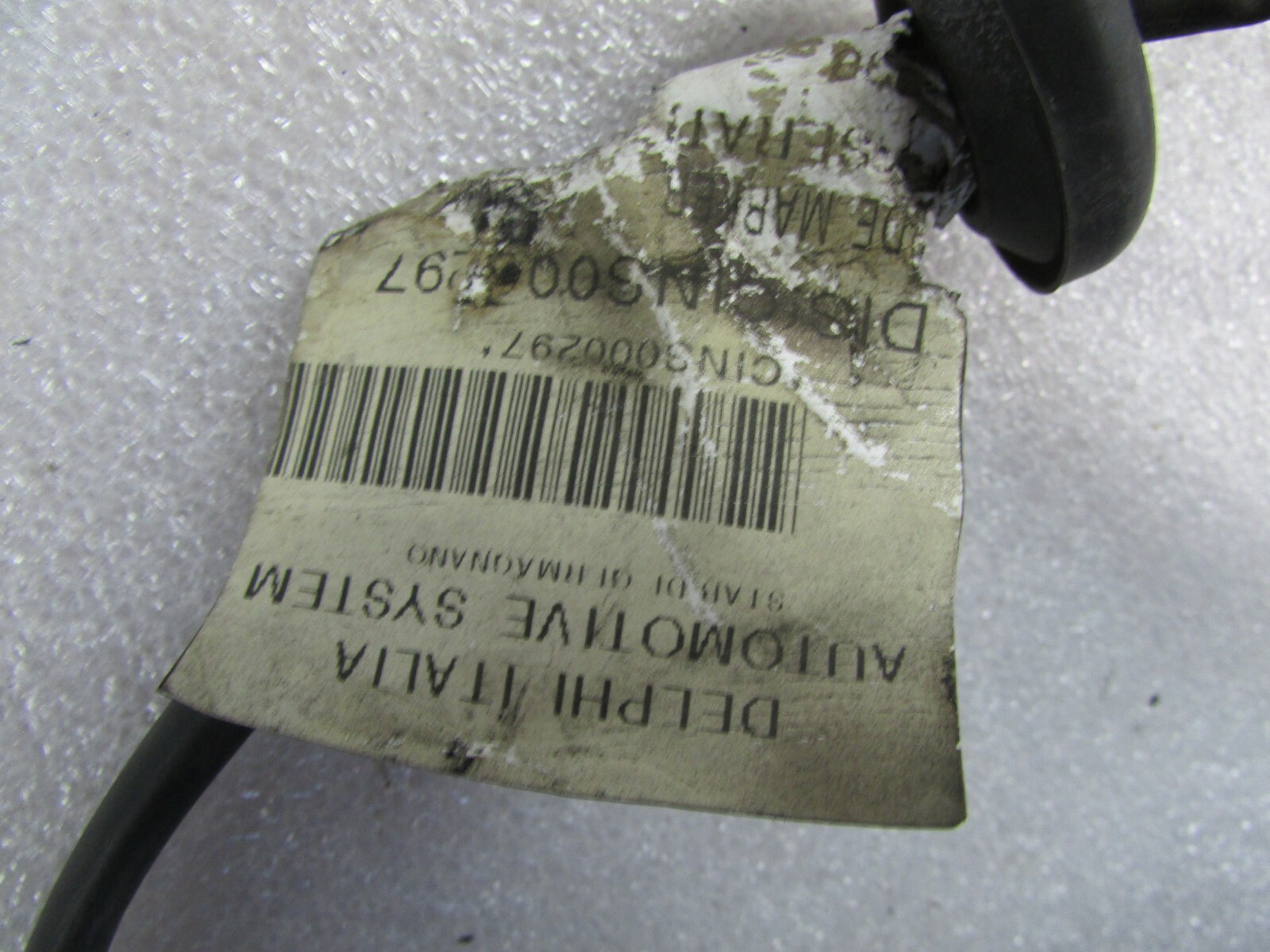 Maserati M128 Coupe,Spyder, Rear Bumper Wire Harness, Used, P/N 200510, 221028