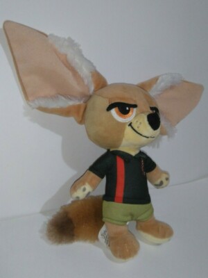 Disney Zootropolis Finnick Fuchs Plüschtier Stofftier große Ohren Tier Posh Paws Figur