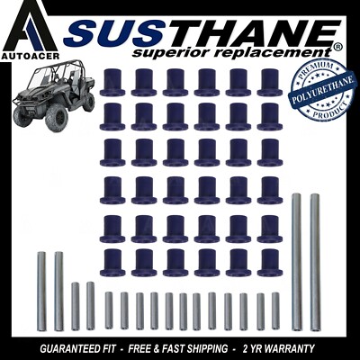 For Polaris XP 900 2013 + Front & Rear Bushing Kit in Poly Use with OEM A Arms