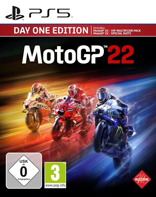PS5 MotoGP 22 2022 Day One Motorradrennen NEU&OVP Playstation 5