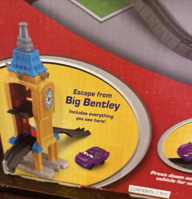 New Fisher-Price GEO TRAX Disney PIXAR Cars 2 Escape From Big
