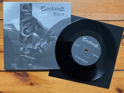 ENSLAVED  THORN  1st Press 7  EP, Metal, Arcturus, Emperor, In The Woods, Ulver