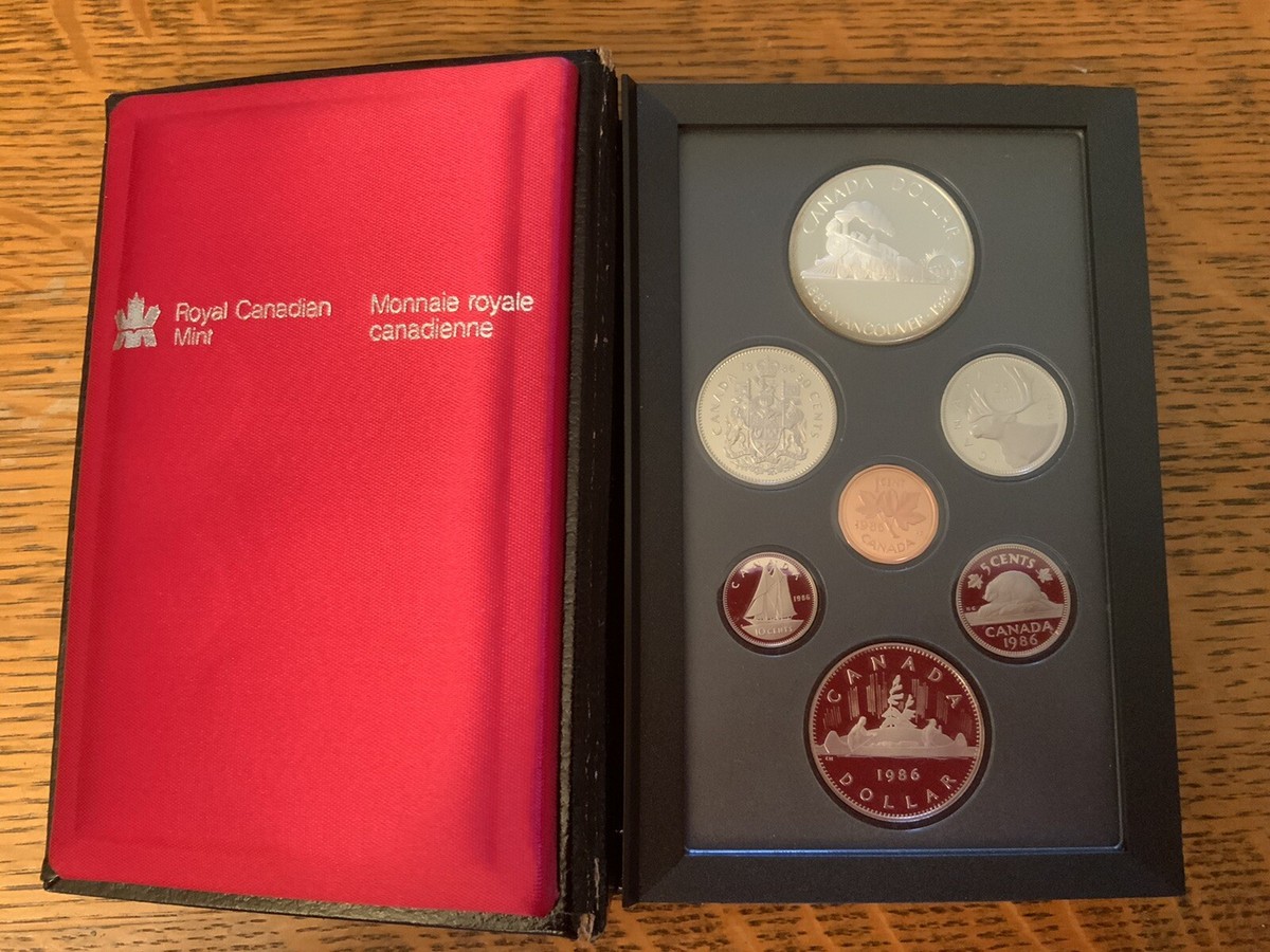 1986 ROYAL CANADIAN MINT PROOF SET | eBay