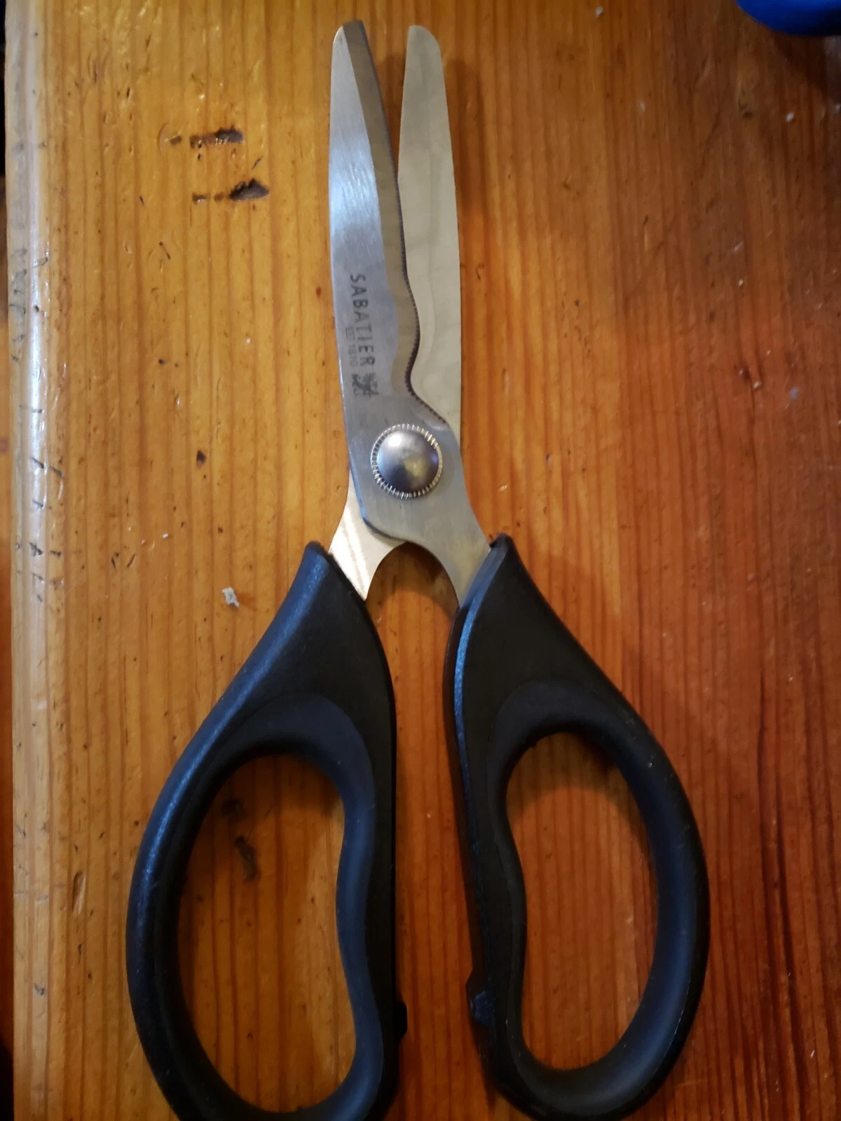 Sabatier Stainless Steel Kitchen Shears black