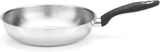 Steel Pan 10947 Padella acciaio inox 32 cm, Nickel Free, linea Eco Green - Rotex