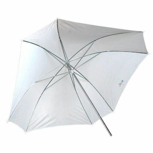 Photo Studio White/White Umbrella for Photography with Florescent Light Holder - Picture 1 of 2