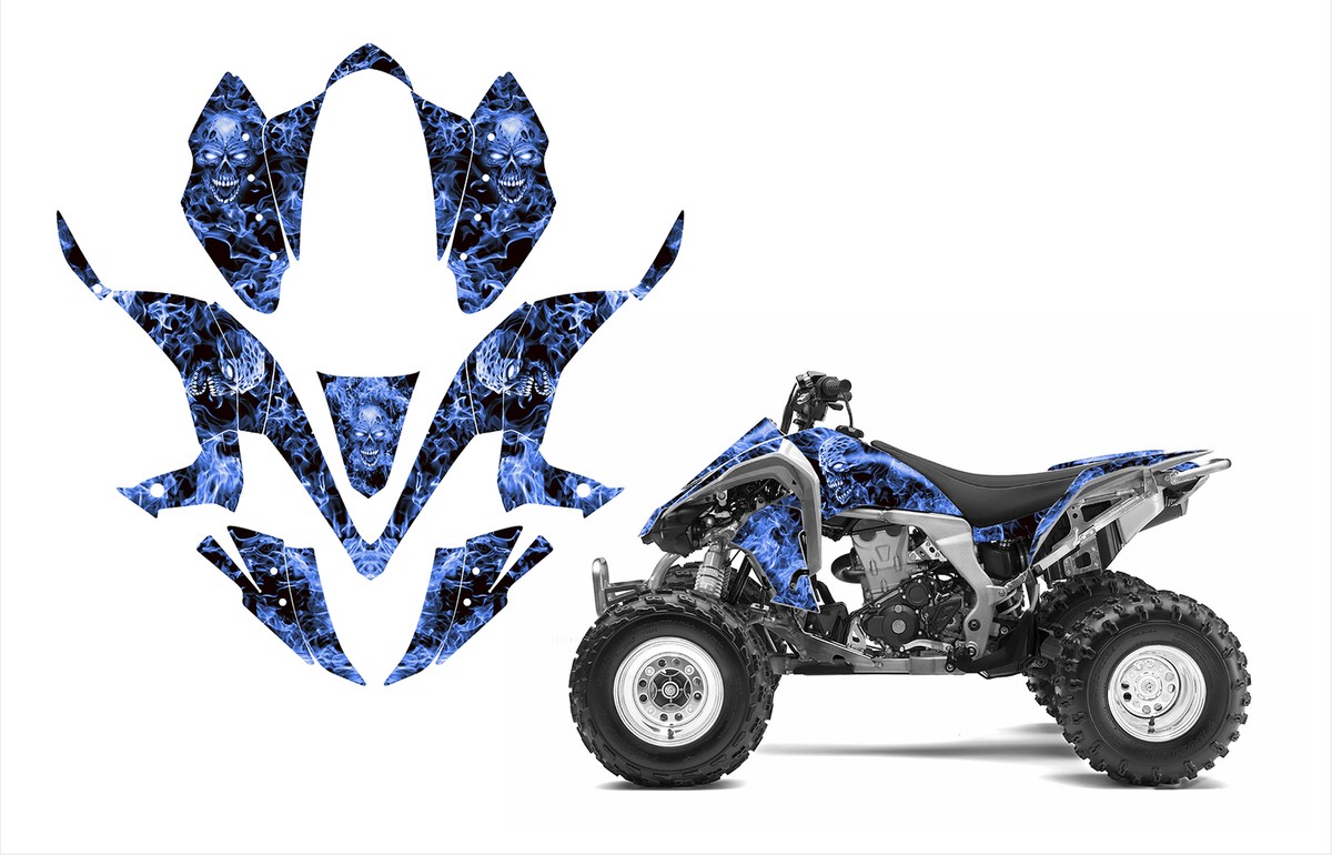 KFX 450R graphics custom sticker kit 24 mil thick premium vinyl