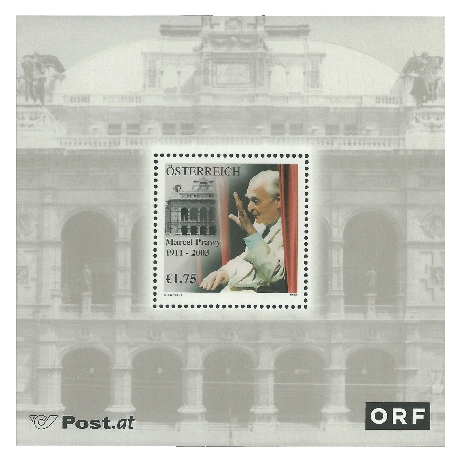 Celebridades Multicor Selos da Áustria