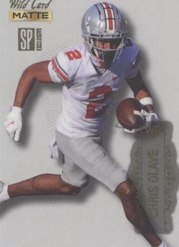 2022 Wild Card Matte SP Exclusive Chris Olave #MBN-7