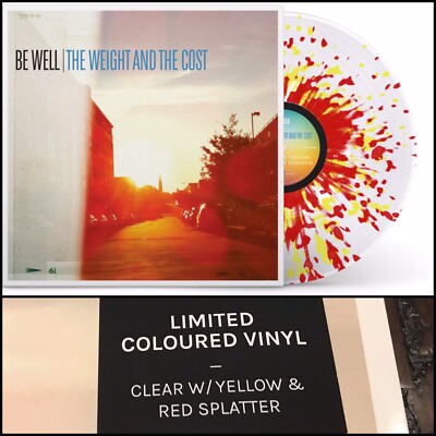 BE WELL The Weight And The Cost LP Splatter Vinyl 100 SEALD-Bane Miltown Battery