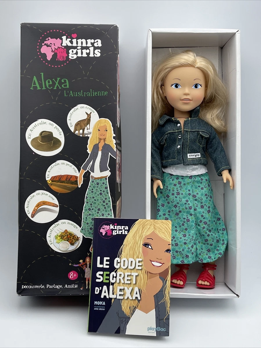 Lot De 2 Poupées Corolle Kinra Girls - Idelina + Kumiko Avec Livres - Très Bon état