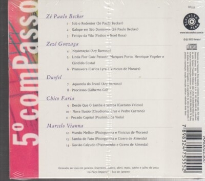 【中古】 Quarto Compasso: Samba & Choro / Various Artists 5 Compasso Samba & Choro by Various Artists (CD, Dec-2003