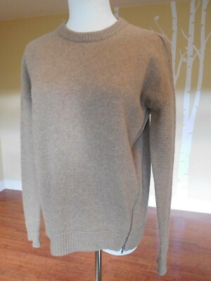 Darling J.CREW ''Side Zip Sweater'' Camel Color Long Sleeve Pullover XXS  NICE!