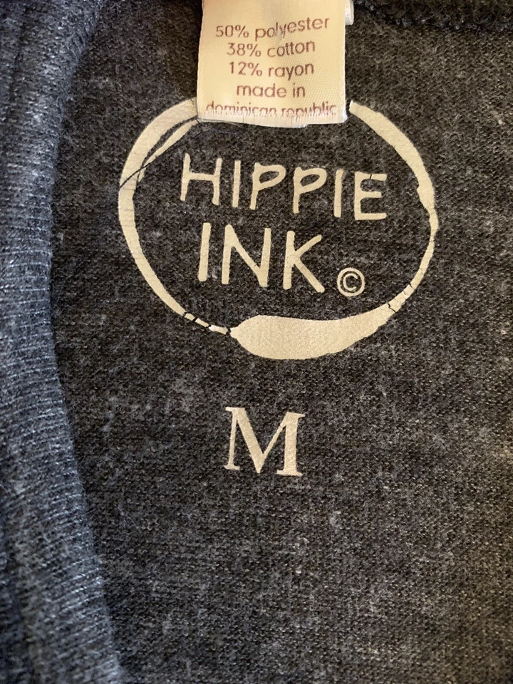 hippie ink M heart wings Artist hoodie - Image 3 of 4