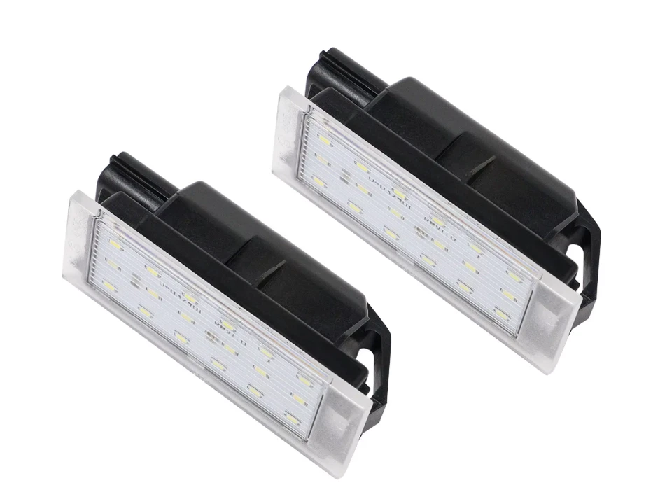 Placchette Plafoniere Luci Targa a Led Specifiche Renault Twingo II CN0 - Imagen 2 de 4