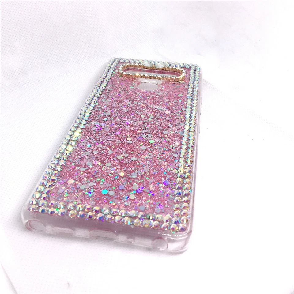 Funda Carcasa Diamante Brillante Para LG Stylo 6 5 4/iPhone11promax/Samsung S20 Foto 3 de 4